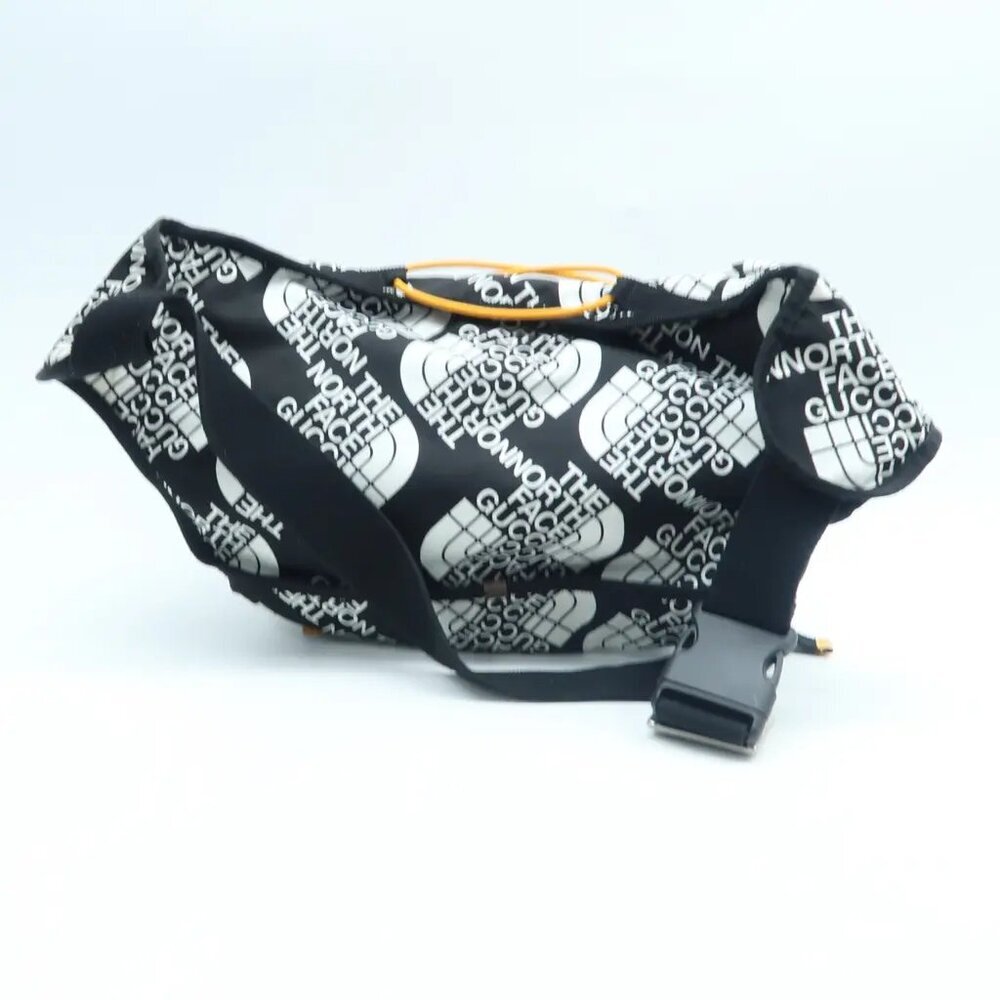 100% Authentic GUCCI Black GG Marmont Cloth Crossbody bag 861-073124 - Picture 2 of 12